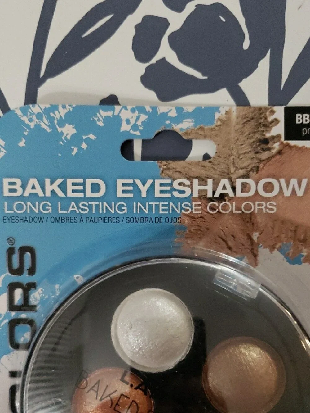L.A. Colors Baked Eyeshadow Palette - Bronze & Metallic Neutrals